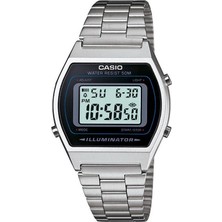 Casio B640WD-1AVDF Kol Saati Erkek Dijital Gri Kasa Çelik Kordon 50 m Suya Dayanıklı