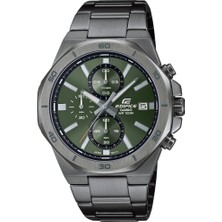 Casio EFV-640DC-3AVUDF Edifice Erkek Kol Saati Gri Çelik Malzemeden Suya Dayanıklı 100 m Analog Fonksiyon