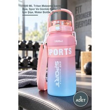 Yenilig 3 Adet Sport Su Matarası – 1600 ml Tritan Malzeme Içermez Bpa, Spor ve Günlük Kullanım Için Şişe, Water Bottle, Gym