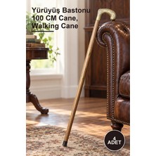 Yenilig 4 Adet Pirinç Baston 8587D – Yürüyüş Bastonu 100 cm Cane, Walking Cane