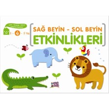 Mercan Terlik Çanta Sağ Beyin - Sol Beyin Etkinlikleri (4 Yaş)