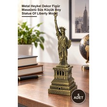 Yenilig 5 Adet Metal Özgürlük Anıtı – Metal Heykel Dekor Figür Masaüstü Süs Küçük Boy Statue Of Liberty Model