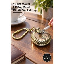 Yenilig 1 Adet Pirinç Küllük – 12 cm Model 2188A, Metal Küllük ve Ashtray