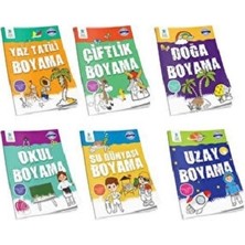 Çocuk Gelişimi Yayınları Çocuk Gelişimi Türkçe Ingilizce Boyama Seti - 6 Kitap