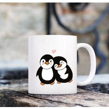 theKAM Sevgili Penguenler Kupa Bardak