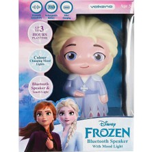 Volkano Disney Frozen Bluetooth Işıklı Hoparlör DY-50010-FR