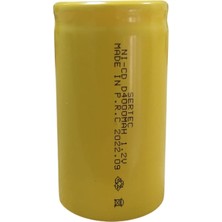 Eseno Select 1.2V 4000 Mah - D Büyük Boy - Ni-Cd Şarjlı Pil - (Başsız / Flat Head)