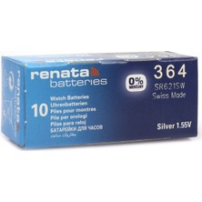 Eseno Select 364 SR621SW 1.55V Alkalin Saat Pili 10 Adet