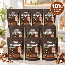 Sofra Glutensiz Fitgreen Glutensiz Kakaolu Fındıklı Granola 10'lu Fırsat Paketi
