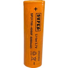 Eseno Select SP21700-4000F Lityum Ion 3.7V 4000MAH Düz Kafa Pil