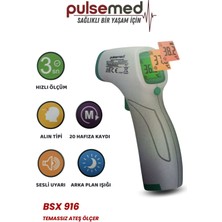 Pulsemed BSX916 Temazsız Kızılötesi Alın Tipi Ateş Ölçer