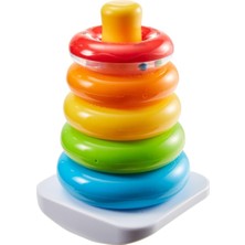 Fisher-Price Renkli Halkalar, Üst Üste Dizilebilir, 5 Adet GJY49-GJY49