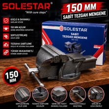 Solestar 150 mm Sabit Tezgah Mengene