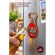 Yenilig 5 Adet Ayasofya Yöresel Magnet ve Açacak – Turistik Hediyelik, Buzdolabı Magneti ve Şişe Açacağı (Bottle Opener), 10X4 cm