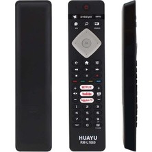 Huayu Philips Rm-L1660 Rc4498 Rc4501 Ykf291-003 Netflix-Youtube-Rakuten Tv Tuşlu Lcd Led Tv Kumanda (Ses Komutsuz)