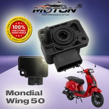 Moton Mondial Wing 50I Tam Uyumlu Gaz Kelebek Sensörü (Tps) 2 Vidalı