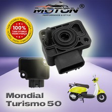 Moton Mondial Turismo 50 Tam Uyumlu Gaz Kelebek Sensörü (Tps) 2 Vidalı