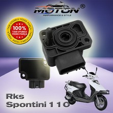 Moton Rks Spontini 110 Tam Uyumlu Gaz Kelebek Sensörü (Tps) Yeni Model 2 Vidalı