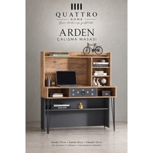 Quattro Home Arden Kitaplıklı Çalışma Masası