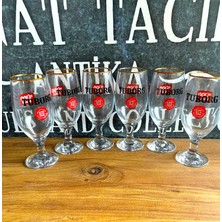 Sanat Taciri 6 Adet 0.3l Tuborg Bira Bardağı Bira Kadehi
