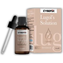 Cysonix Lugol Solutıon %2  Damla 30ML