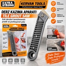 Kervan Tools Extra Strong Derz Kazıma Aparatı – Fayans Seramik Derz Temizleme El Aleti**