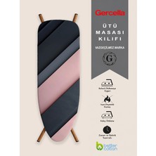 Gercella (Hediyeli) Aura Ütü Masası Kılıfı Bezi Örtüsü