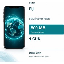 Fiji Esım Internet Paketi Günlük 500 MB 1 Gün