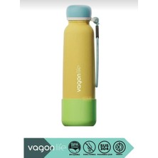 Senacacollection 750ml Düz Desenli Pipetli/Pipetsiz Kullanım İpli El Askılı Kaymaz Tabanlı Paslanmaz Çelik Termos