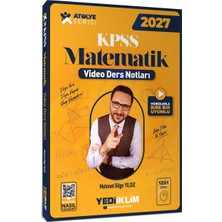 Yediiklim Yayınları 2027 KPSS Atölye Serisi Genel Yetenek Matematik Video Ders Notları