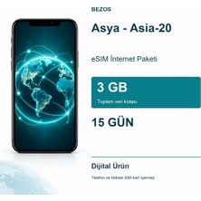 Asya - Asia-20 Esım Internet Paketi 3 GB 15 Gün