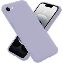 Apple iPhone 16E Kılıf Nano Içi Kadife Silikon - Lila