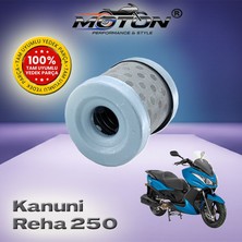 Moton Kanuni Reha 250 Tam Uyumlu Yüksek Performanslı Motosiklet Yağ Filtresi