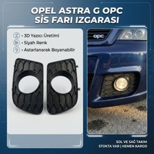 Yubbox Opel Astra G Opc Sağ-Sol Sis Farı Izgaraları %100 Uyumlu