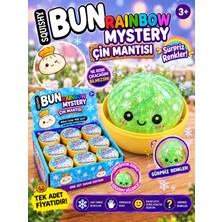 Sepetly Squishy Rainbow Mystery Kar Taneli Simli Çin Mantısı Sürpriz Renk Yumuşak Squishy Oyuncak 3+
