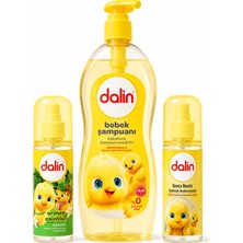 Dalin Bebek Banyo ve Ferahlık Seti - 700 ml Bebek Şampuanı + 150 ml Orman Esintisi + 100 ml Bıcı Bıcı Kolonyası