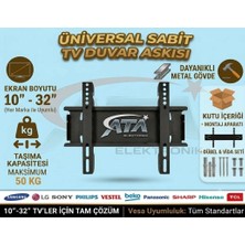 Ata Elektronik Elton Dijitsu 30" 32" 80 82 Ekran Tv Askı Aparatı