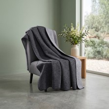 Maxstyle Argento Tek Kişilik Battaniye Gri 150X200 cm