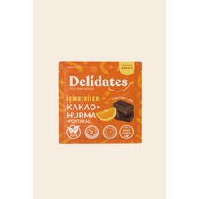 Delidates Portakallı Hurmalı %70 Bitter ÇIKOLATA 40GR
