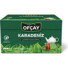 Ofçay Karadeniz Demlik Poşet Siyah Çay 3,2 G x 100 Adet