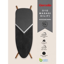 Gercella (Hediyeli) Symbol Ütü Masası Kılıfı Bezi Örtüsü