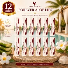 Forever Living Products Forever Living Aloe Lips Aloe Vera ve Jojoba Yağı İçeren Dudak Koruyucu 12 x 4,25 g