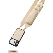 COGURE Hera iPhone 18 Pro / 17 Pro Uyumlu Cepli Gözlük Telefon Askısı ve Kılıf 2'li Set