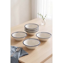 Kütahya Porselen Azure 6 Parça 16 cm Kase