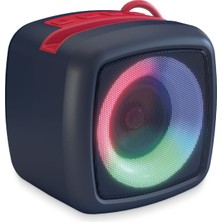 Polosmart FS81 Kablosuz Bluetooth Hoparlör 5W 1200MAH Tws Dual Aux Tf USB Taşınabilir Speaker Navy
