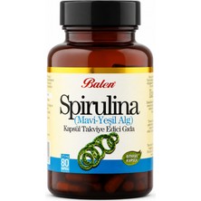 Balen Spirulina (Mavi-Yeşil Alg) Kapsül