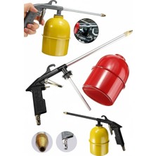 sbodurhome Profesyonel Oto Motor Temizleme Mazot Tabancası 600 ml Hava Püskürtücü Yağ Çözücü