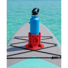 Sup Board Şişe ve Suluk Tutucu Kırmızı