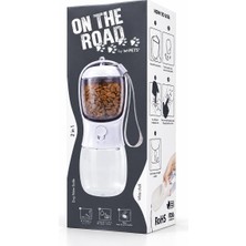 M-Pets On The Road 2in1 Köpek Seyahat Suluğu 300 ml Beyaz