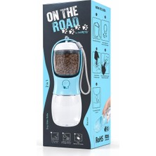 M-Pets On The Road 2in1 Köpek Seyahat Suluğu 300 ml Mavi